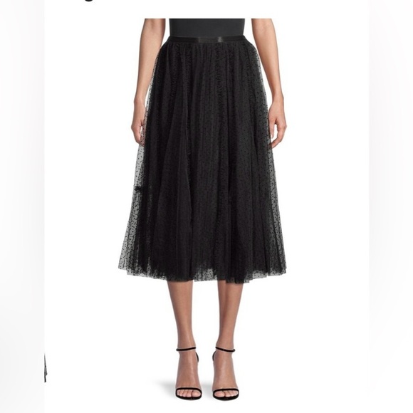 UNGARO Dresses & Skirts - Ungaro Kendall Dotted Mesh Skirt NWT